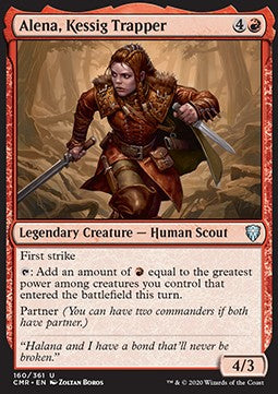 Alena, Fallenstellerin aus Kessig CMR-160 Uncommon Near Mint Englisch Foil