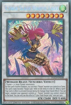 Cyber-Hiebharpyie DLCS-DE148 Secret Rare EX Deutsch