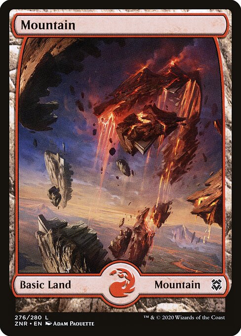 Mountain ZNR-276 Land Excellent Englisch Foil