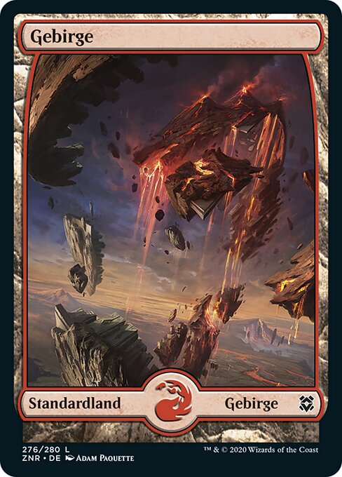 Gebirge (V.2) ZNR-276 Land Excellent Deutsch
