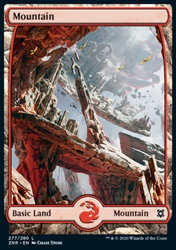 Gebirge (V.3) ZNR-277 Land Near Mint Deutsch Foil