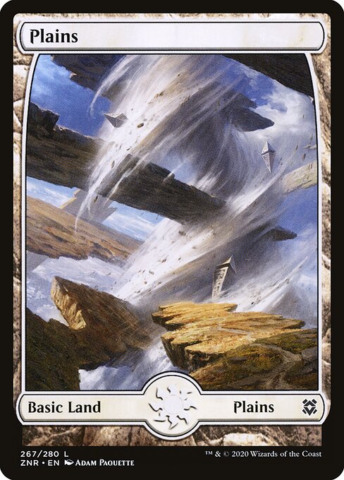 Plains ZNR-267 Land Excellent Englisch Foil
