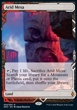 Wasserarmer Tafelberg ZNE-9 Mythic Excellent Deutsch Foil
