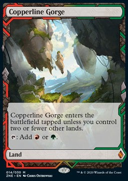 Kupferlinienschlucht ZNE-14 Mythic Excellent Deutsch
