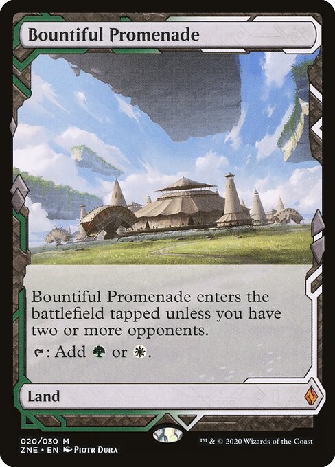 Bountiful Promenade ZNE-20 Mythic Near Mint Englisch Foil