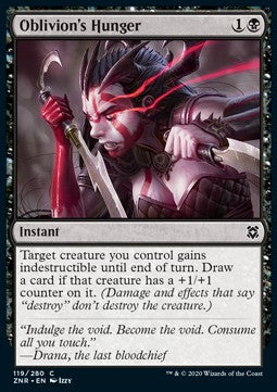 Hunger des Vergessens ZNR-119 Common Near Mint Englisch Foil