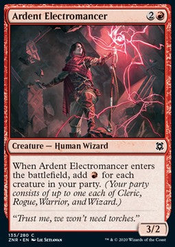 Heißblütige Elektromagierin ZNR-135 Common Excellent Deutsch Foil