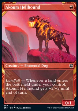 Akoum-Höllenhund XZNR-299 Common Excellent Deutsch Foil