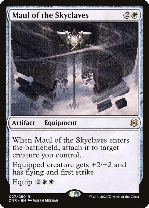 Maul of the Skyclaves ZNR-27 Rare Excellent Englisch