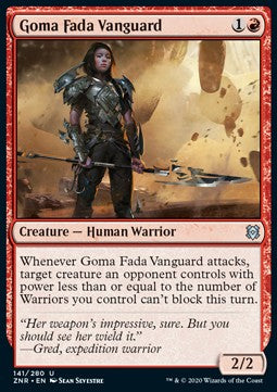 Vorhut aus Goma Fada ZNR-141 Uncommon Excellent Englisch Foil