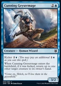 Listige Geysirmagierin ZNR-55 Common Excellent Deutsch Foil