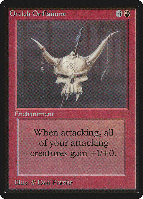 Orcish Oriflamme LEB- Uncommon Excellent Englisch