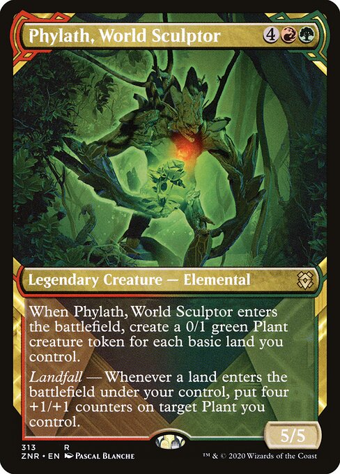 Phylath, World Sculptor XZNR-313 Rare Excellent Englisch Foil