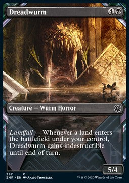 Furchteinflößender Wurm XZNR-297 Common Near Mint Deutsch Foil