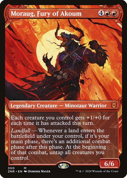 Moraug, Zorn von Akoum XZNR-300 Mythic Excellent Englisch