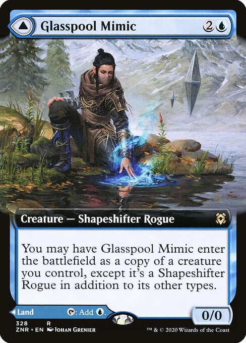 Glasspool Mimic // Glasspool Shore XZNR-328 Rare Near Mint Englisch