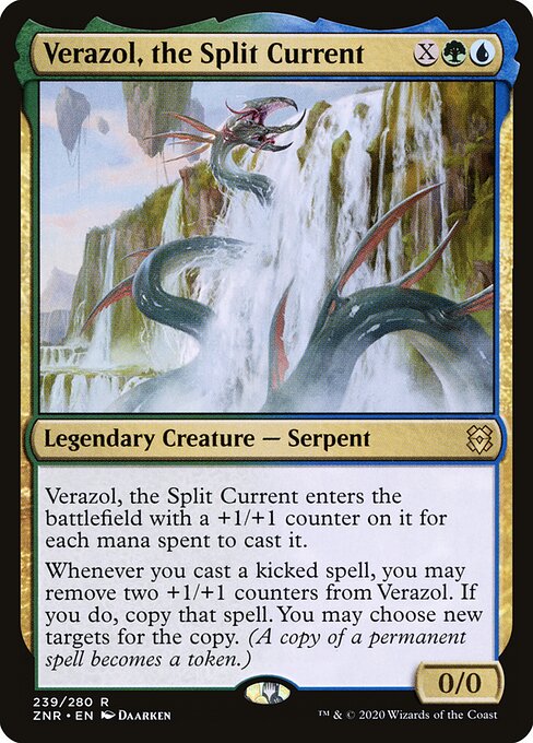 Verazol, the Split Current ZNR-239 Rare Excellent Englisch Foil
