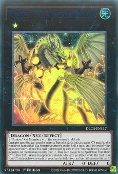 Nummer 100: Numerondrache (V.2) DLCS-117 Ultra Rare Good Deutsch 1. Auflage