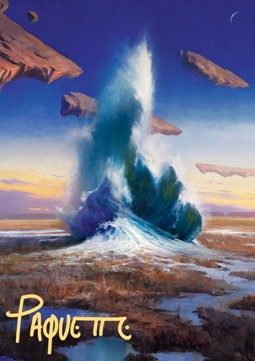 Art Series: Flooded Strand (V.2) XZNR-A29 Tip Card Near Mint Englisch
