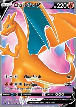 Charizard V SWSH-050 Promo Excellent Englisch