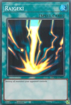 Raigeki SDCH-021 Super Rare Near Mint Deutsch 1. Auflage