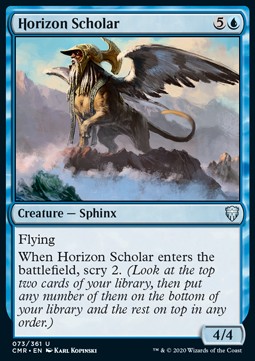 Gelehrter des Horizonts CMR-73 Uncommon Excellent Deutsch Foil