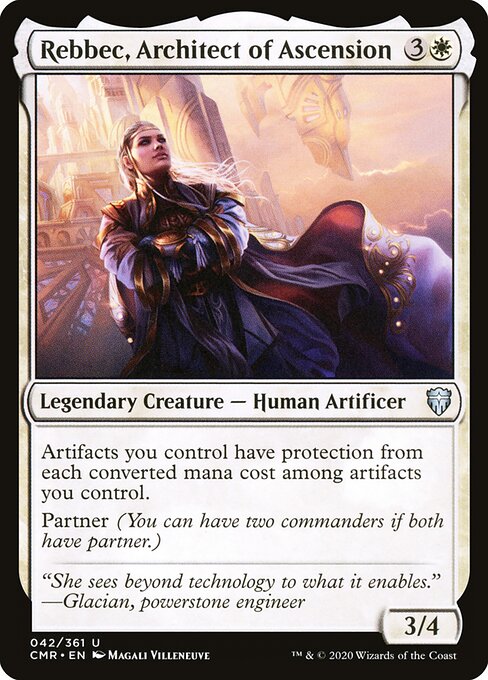 Rebbec, Architektin des Aufstiegs CMR-42 Uncommon Near Mint Englisch Foil