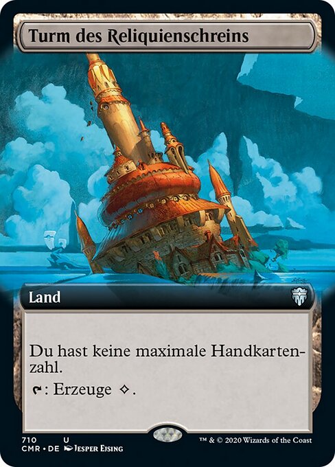 Turm des Reliquienschreins (V.2) XCMR-710 Uncommon Excellent Deutsch