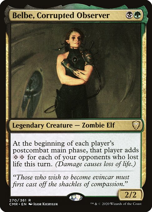 Belbe, Corrupted Observer CMR-270 Rare Near Mint Englisch