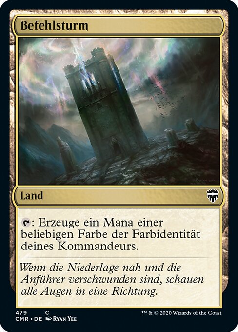 Befehlsturm (V.1) XCMR-479 Common Near Mint Deutsch