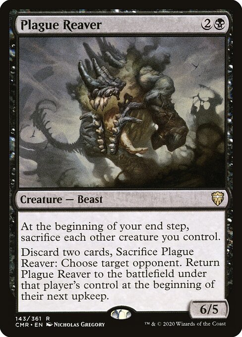 Plague Reaver CMR-143 Rare Near Mint Englisch Foil