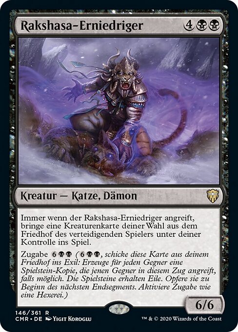 Rakshasa-Erniedriger CMR-146 Rare Good Deutsch