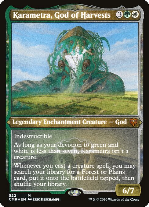 Karametra, Göttin der Ernte XCMR-522 Mythic Excellent Englisch Foil