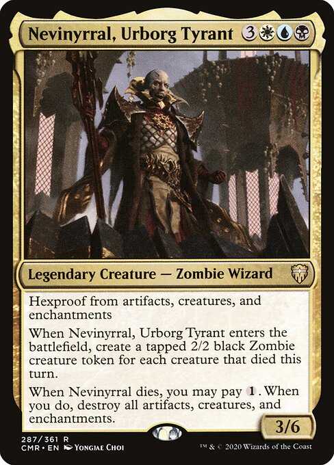 Nevinyrral, Urborg Tyrant CMR-287 Rare Excellent Englisch