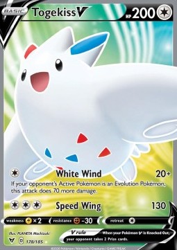 Togekiss V VIV-178 Ultra Rare Excellent Deutsch