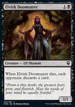 Elfische Schwarzseherin CMR-120 Common Excellent Deutsch Foil