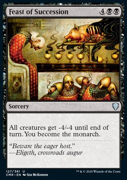 Erbfolge-Bankett CMR-127 Uncommon Near Mint Englisch Foil