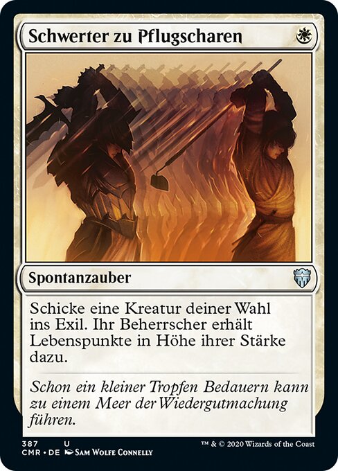 Schwerter zu Pflugscharen (V.1) XCMR-387 Uncommon Near Mint Deutsch