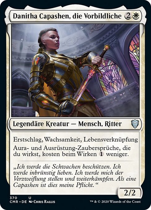 Danitha Capashen, die Vorbildliche XCMR-370 Uncommon Excellent Deutsch