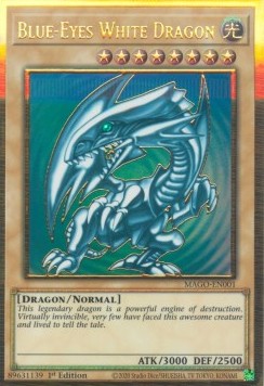 Blauäugiger w. Drache MAGO-DE001 Premium Gold Rare Excellent Deutsch 1. Auflage