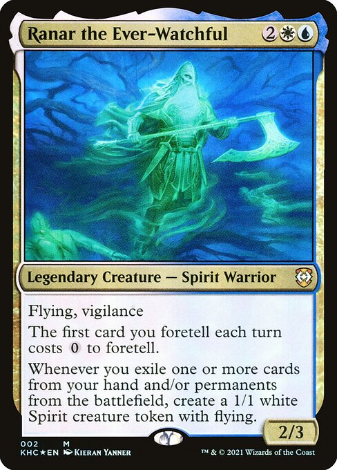 Ranar the Ever-Watchful KHC-2 Mythic Near Mint Englisch Foil