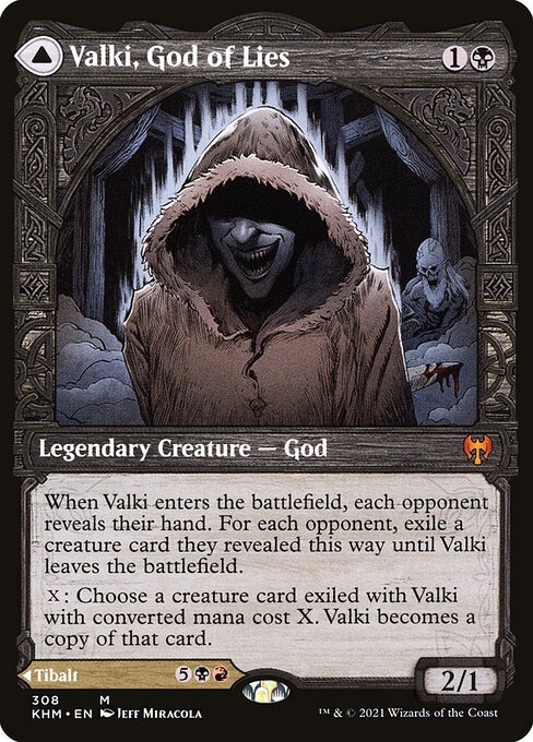 Valki, God of Lies // Tibalt, Cosmic Impostor XKHM-308 Mythic Near Mint Englisch