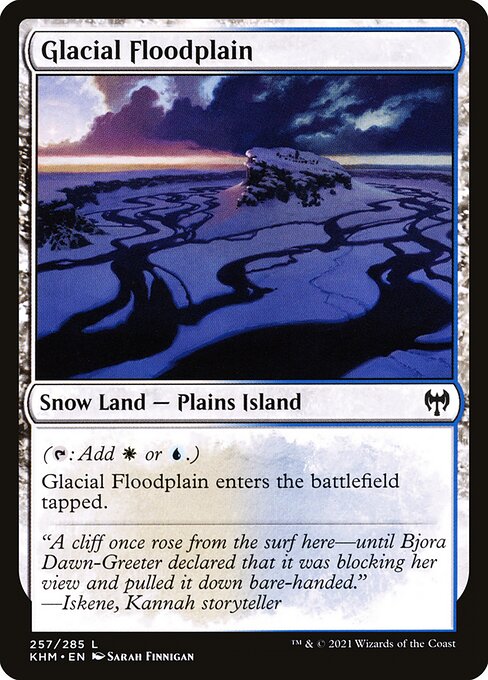 Glacial Floodplain KHM-257 Common Near Mint Englisch