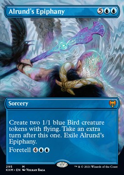 Alrunds Eingebung XKHM-295 Mythic Excellent Englisch Foil
