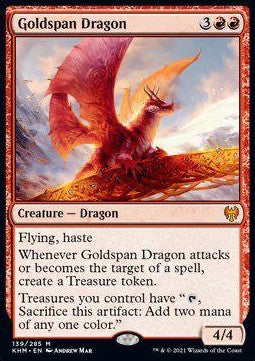 Drache der Goldbrücke KHM-139 Mythic Near Mint Deutsch
