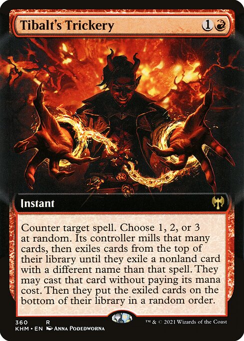 Tibalt's Trickery XKHM-360 Rare Near Mint Englisch Foil