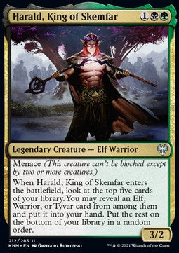 Harald, König von Skemfar KHM-212 Uncommon Good Englisch Foil