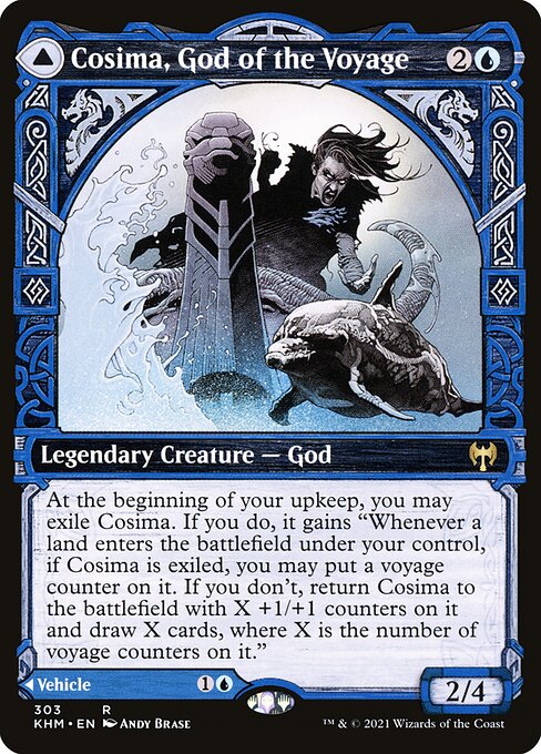 Cosima, God of the Voyage // The Omenkeel XKHM-303 Rare Near Mint Englisch