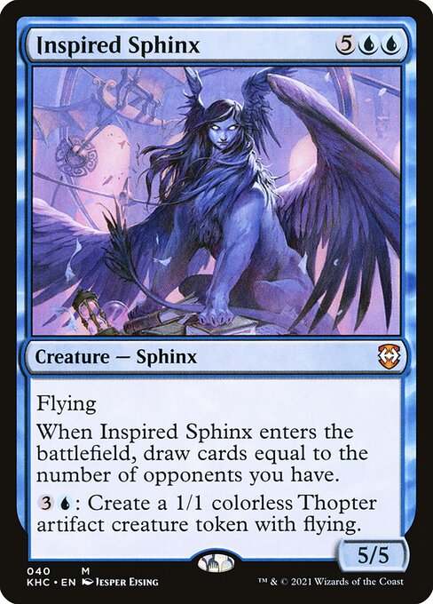 Inspired Sphinx KHC-40 Mythic Near Mint Englisch
