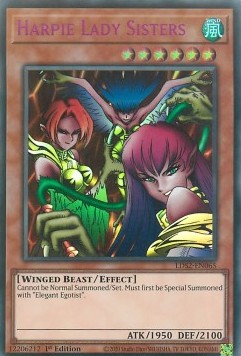 Harpyien-Schwestern (V.4) LDS2-065 Ultra Rare Near Mint Deutsch 1. Auflage